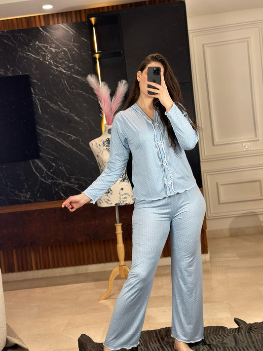 M8 - Pyjama à motif tendance 2025