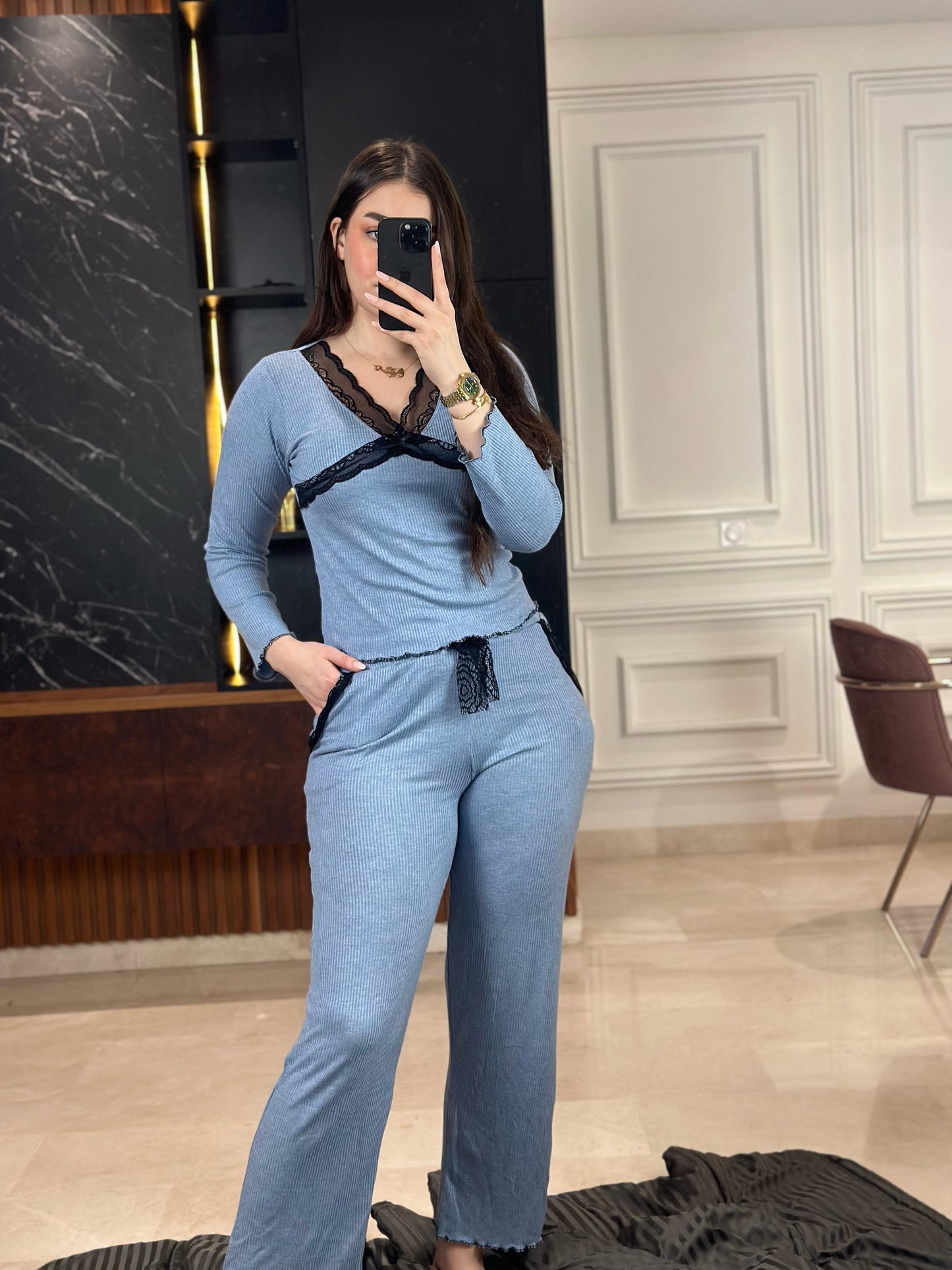 X1- pyjama doux tendance 2025