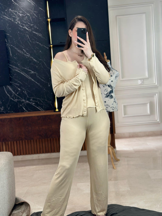 3P - pyjama 3 pieces doux et respirant 2025