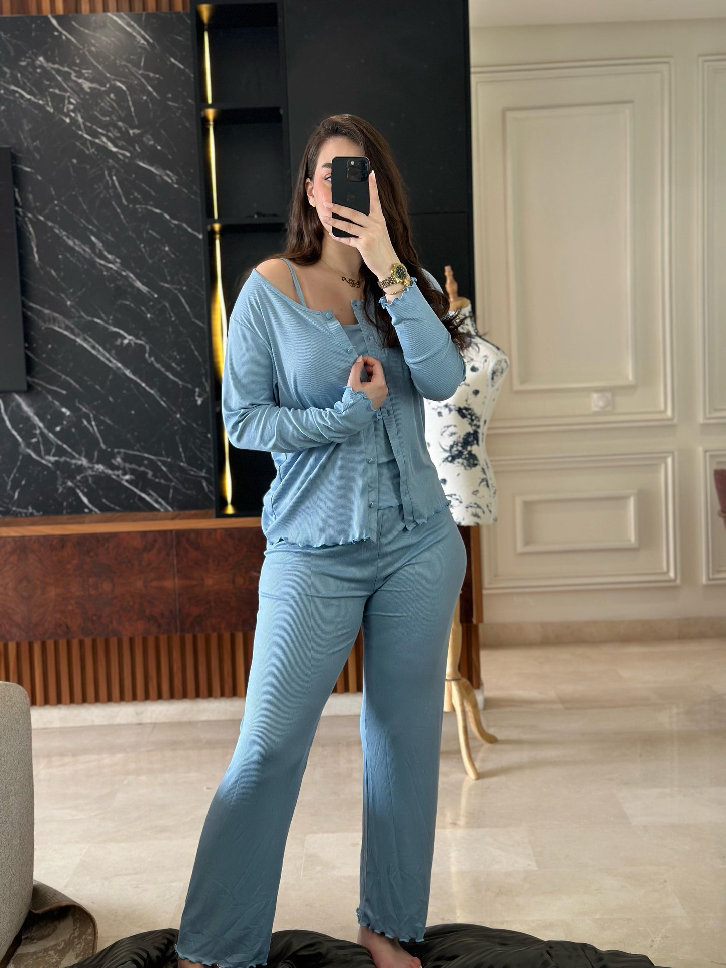 3P - pyjama 3 pieces doux et respirant 2025