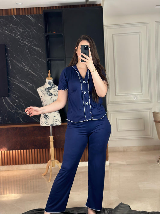 M12- Pyjama demi manche tendance 2025