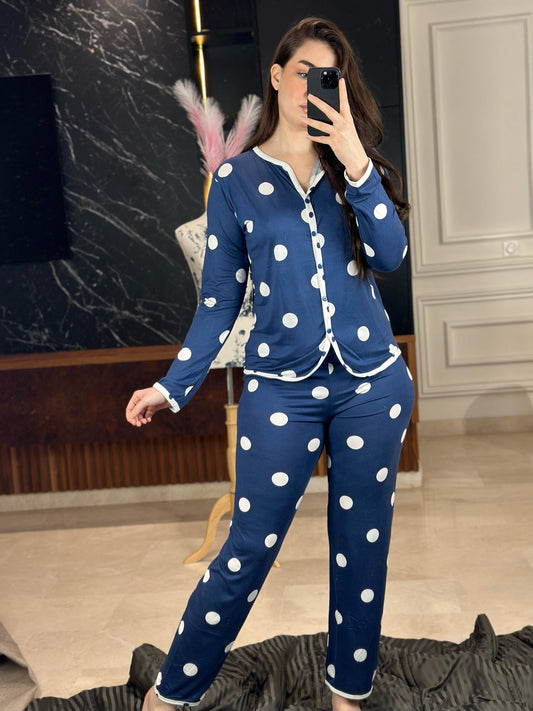 M7 - Pyjama à motifs tendance 2025