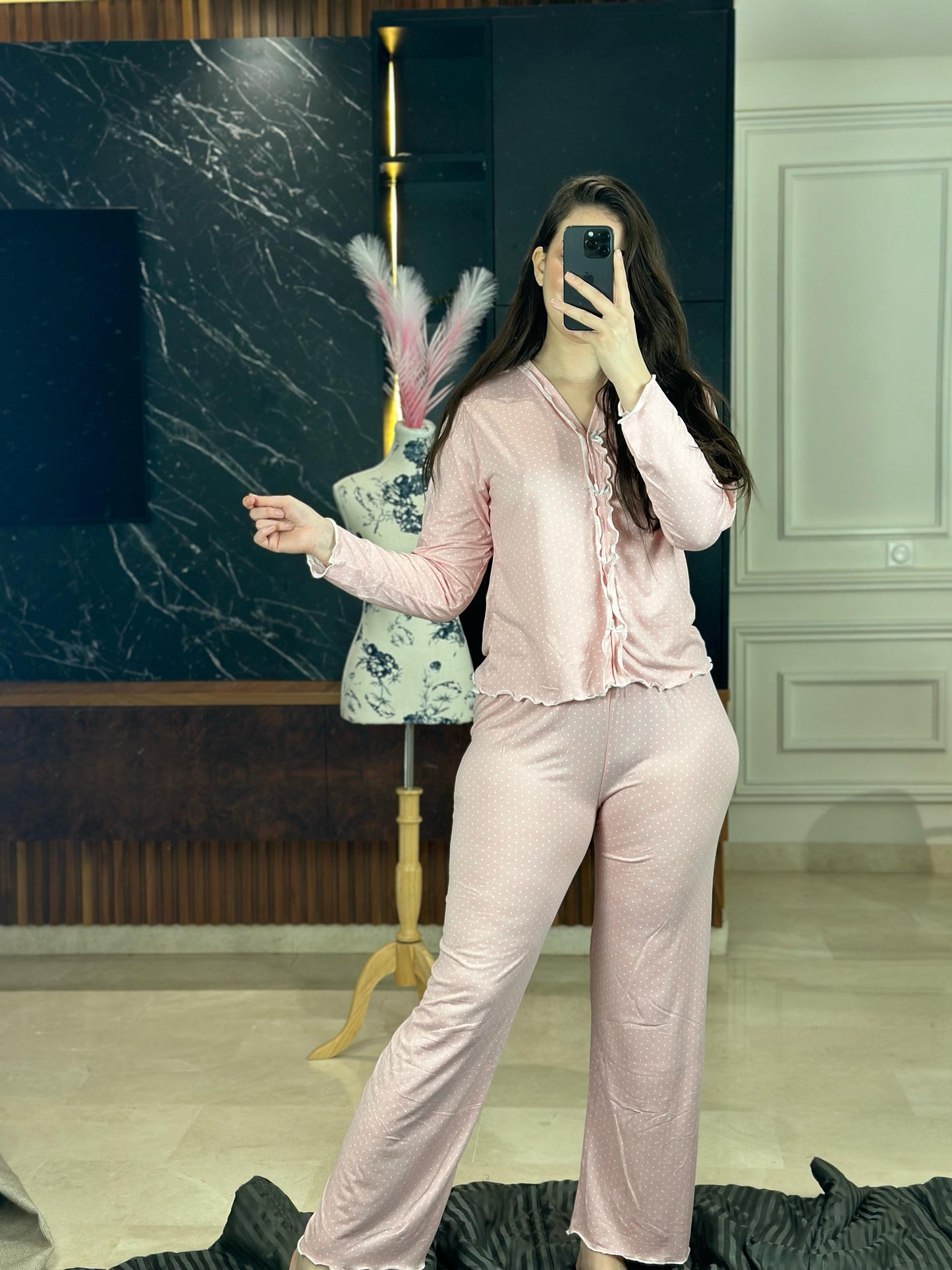 M8 - Pyjama à motif tendance 2025