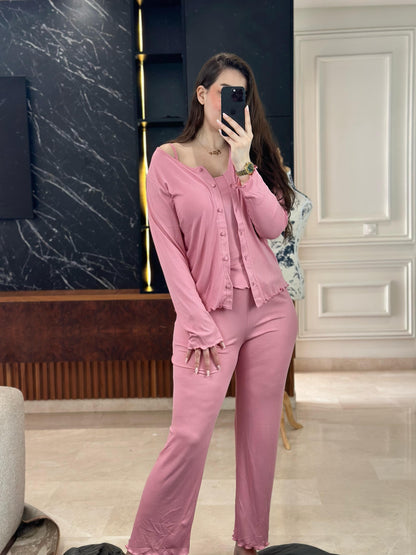 3P - pyjama 3 pieces doux et respirant 2025