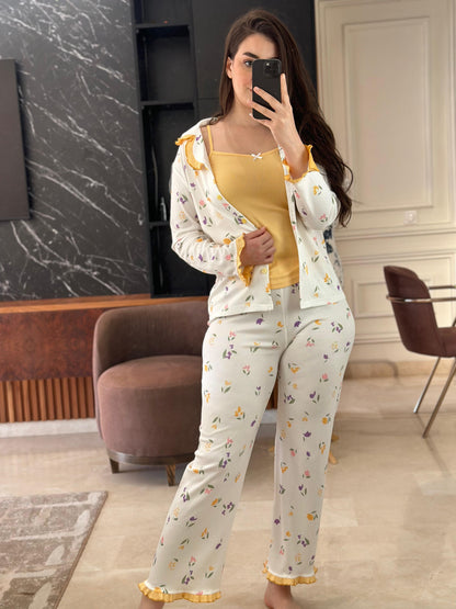 M17- Pyjama 3 pièces tendance 2025 ☀️